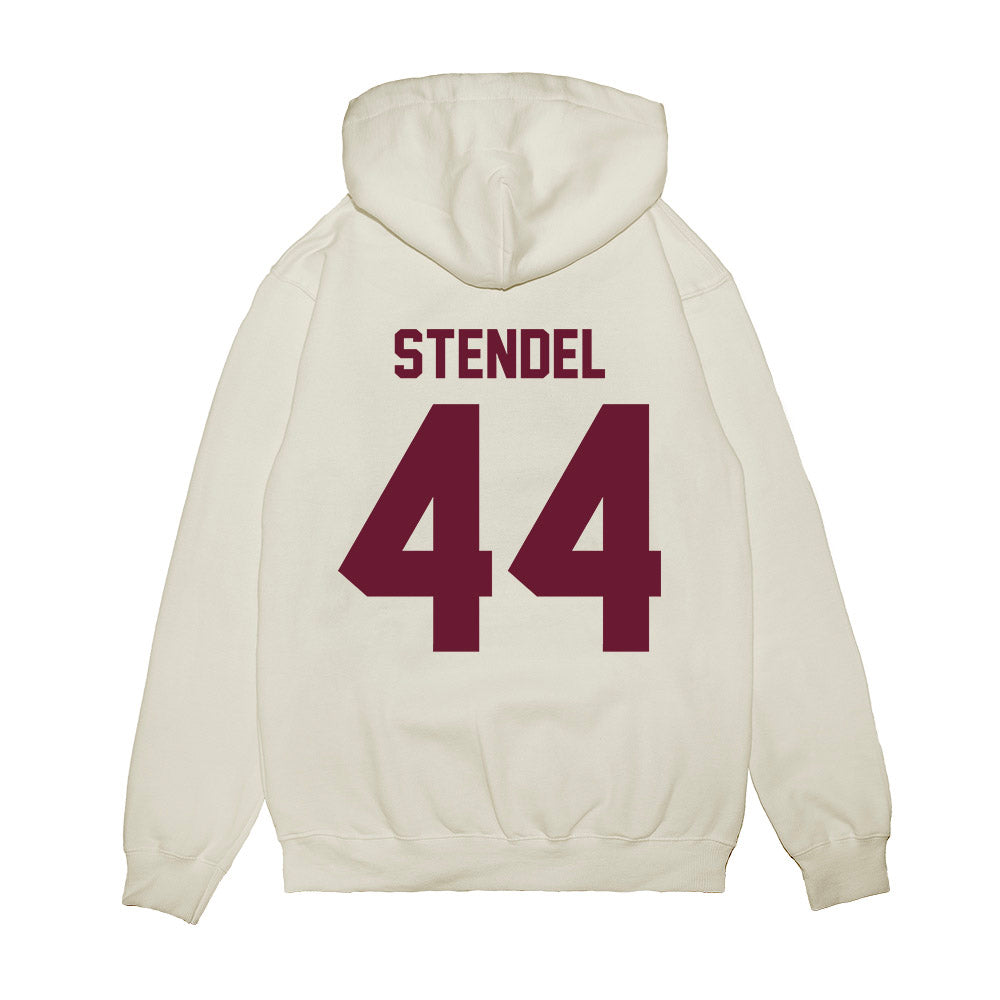 Minnesota - NCAA Football : Ethan Stendel - Vintage Helmet Premium Hooded Sweatshirt-1