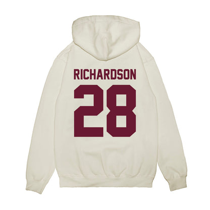 Minnesota - NCAA Football : Trason Richardson - Vintage Helmet Premium Hooded Sweatshirt-1