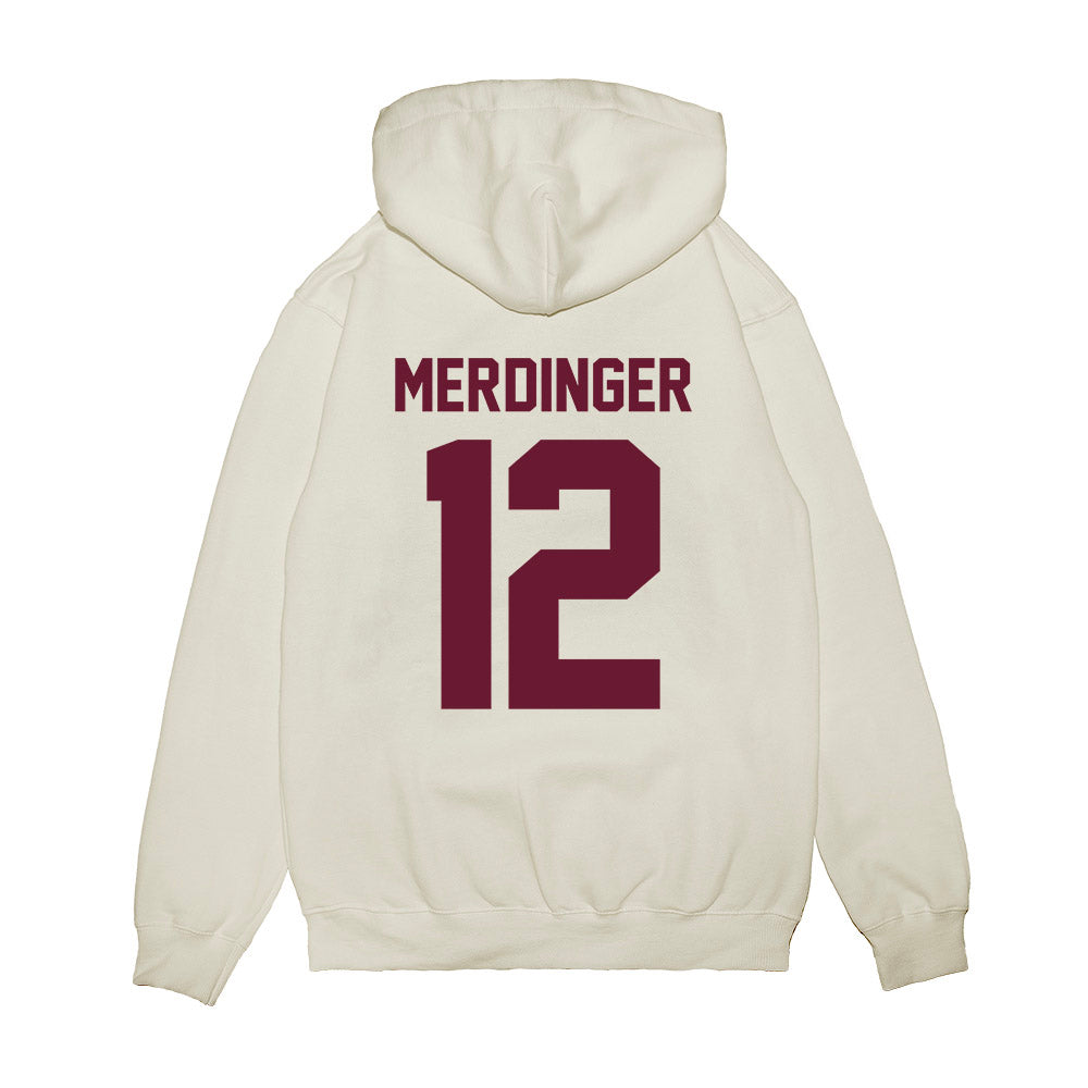 Minnesota - NCAA Football : Michael Merdinger - Vintage Helmet Premium Hooded Sweatshirt-1