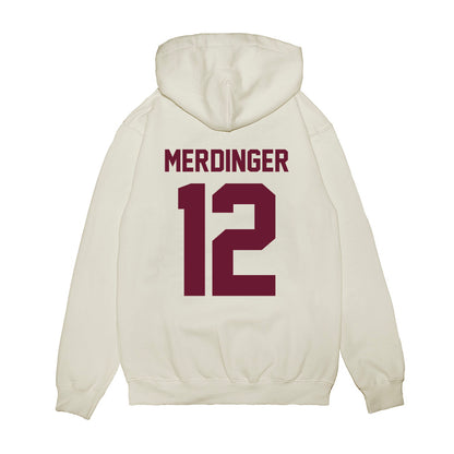Minnesota - NCAA Football : Michael Merdinger - Vintage Helmet Premium Hooded Sweatshirt-1