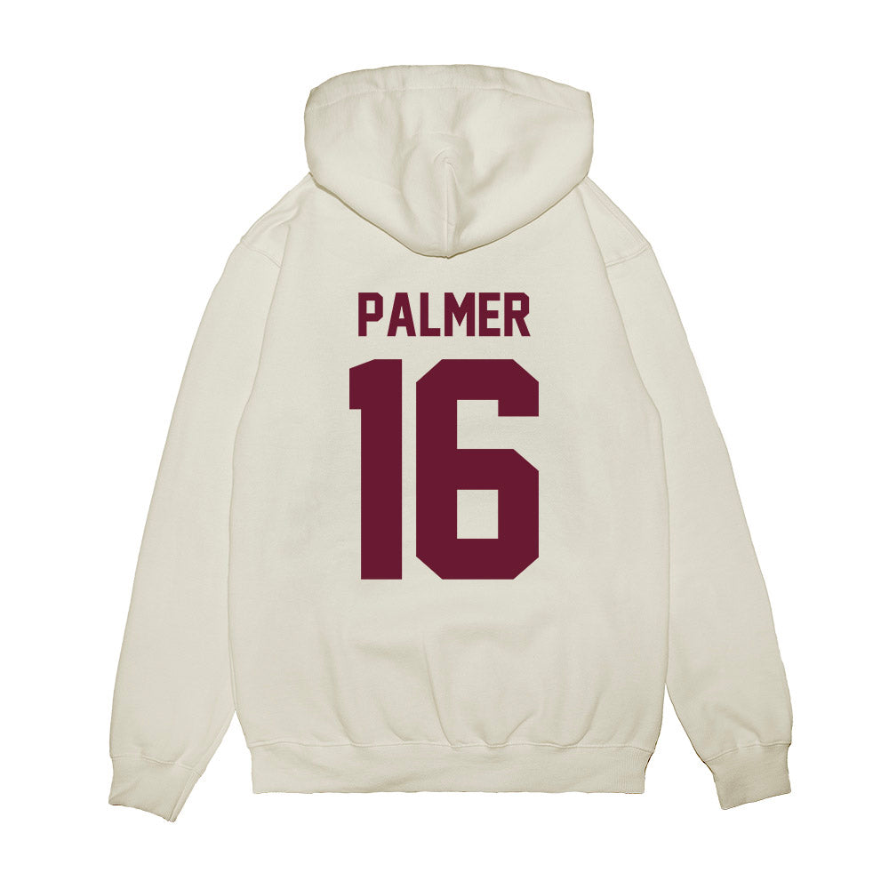Minnesota - NCAA Football : Brady Palmer - Vintage Helmet Premium Hooded Sweatshirt-1