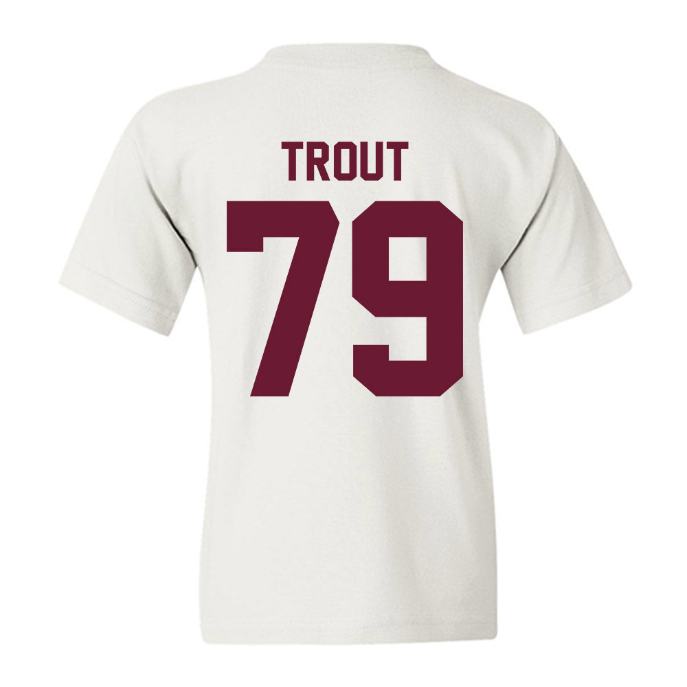 Minnesota - NCAA Football : Andrew Trout - Vintage Helmet Youth T-Shirt-1