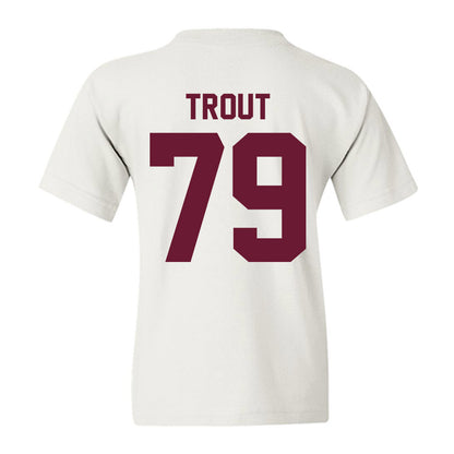 Minnesota - NCAA Football : Andrew Trout - Vintage Helmet Youth T-Shirt-1