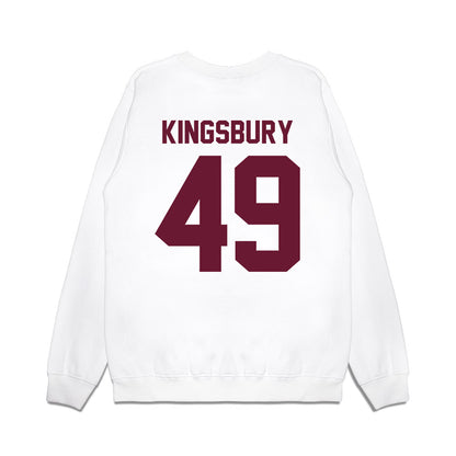 Minnesota - NCAA Football : Matt Kingsbury - Vintage Helmet Premium Crewneck Sweatshirt-1