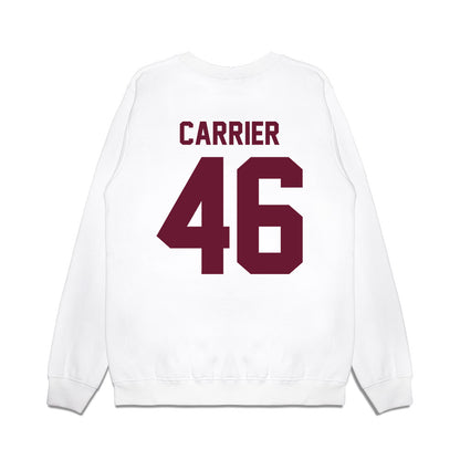 Minnesota - NCAA Football : Mason Carrier - Vintage Helmet Premium Crewneck Sweatshirt-1