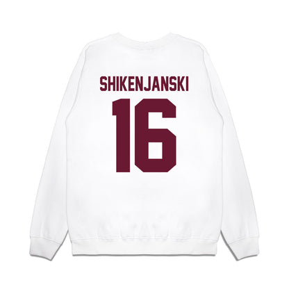 Minnesota - NCAA Football : Max Shikenjanski - Vintage Helmet Premium Crewneck Sweatshirt-1