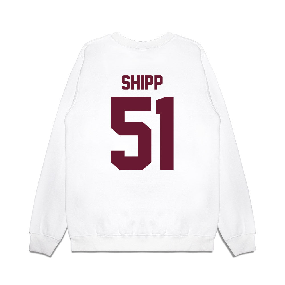 Minnesota - NCAA Football : Daniel Shipp - Vintage Helmet Premium Crewneck Sweatshirt-1