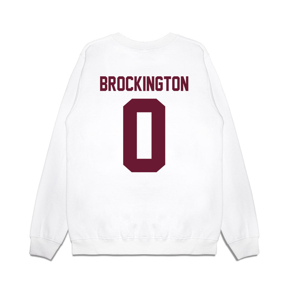 Minnesota - NCAA Football : Le'Meke Brockington - Vintage Helmet Premium Crewneck Sweatshirt-1
