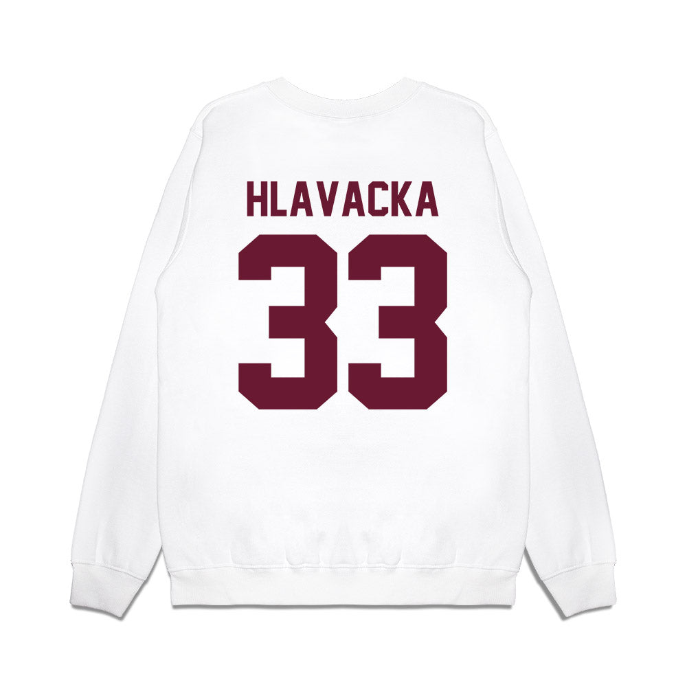 Minnesota - NCAA Football : Rhett Hlavacka - Vintage Helmet Premium Crewneck Sweatshirt-1