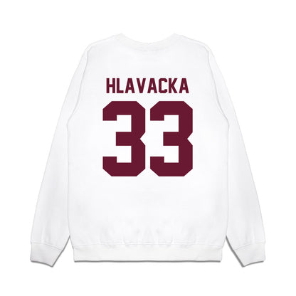 Minnesota - NCAA Football : Rhett Hlavacka - Vintage Helmet Premium Crewneck Sweatshirt-1