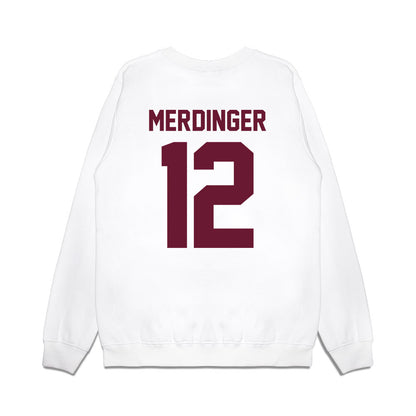 Minnesota - NCAA Football : Michael Merdinger - Vintage Helmet Premium Crewneck Sweatshirt-1