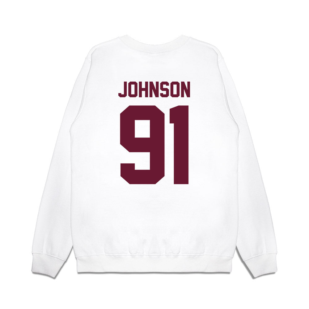 Minnesota - NCAA Football : Howie Johnson - Vintage Helmet Premium Crewneck Sweatshirt-1