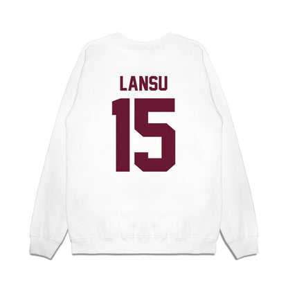Minnesota - NCAA Football : Owen Lansu - Vintage Helmet Premium Crewneck Sweatshirt-1