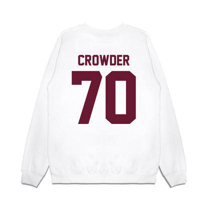 Minnesota - NCAA Football : Naquan Crowder - Vintage Helmet Premium Crewneck Sweatshirt-1