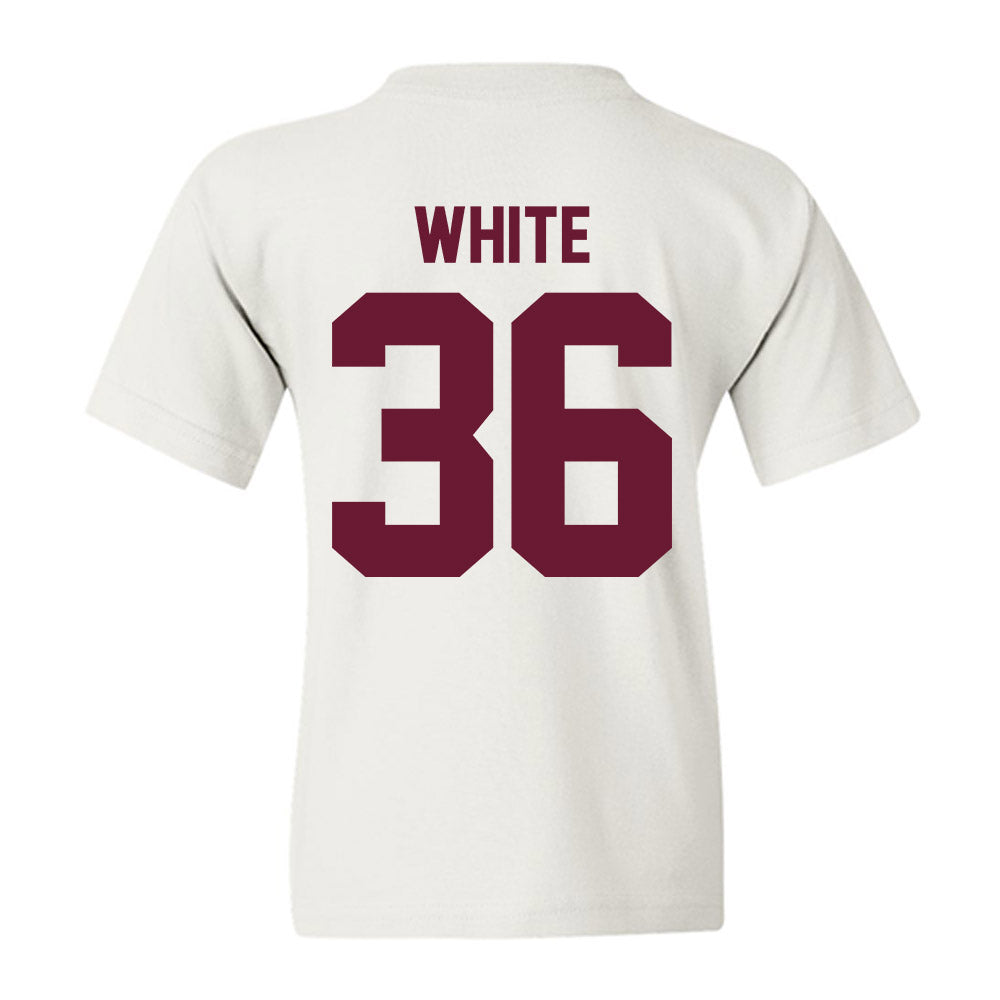 Minnesota - NCAA Football : Tavian White - Vintage Helmet Youth T-Shirt-1
