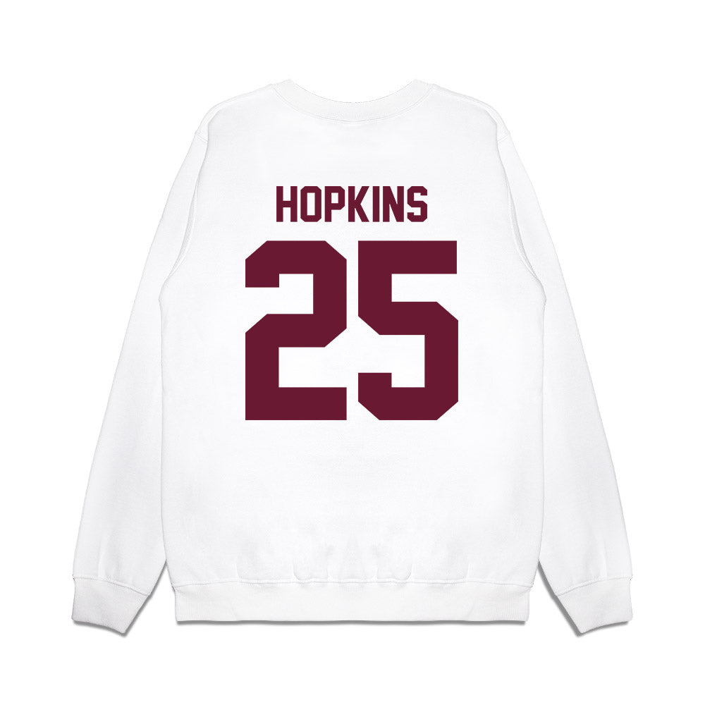 Minnesota - NCAA Football : Justin Hopkins - Vintage Helmet Premium Crewneck Sweatshirt-1