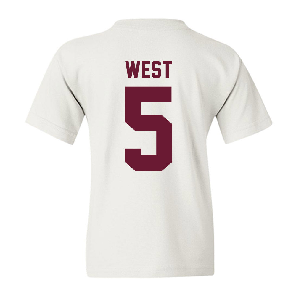 Minnesota - NCAA Football : Aydan West - Vintage Helmet Youth T-Shirt-1