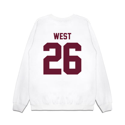 Minnesota - NCAA Football : Elisha West - Vintage Helmet Premium Crewneck Sweatshirt-1