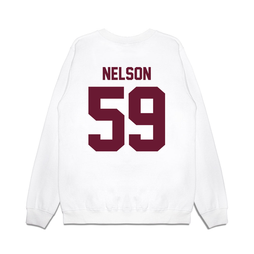 Minnesota - NCAA Football : Tony Nelson - Vintage Helmet Premium Crewneck Sweatshirt-1
