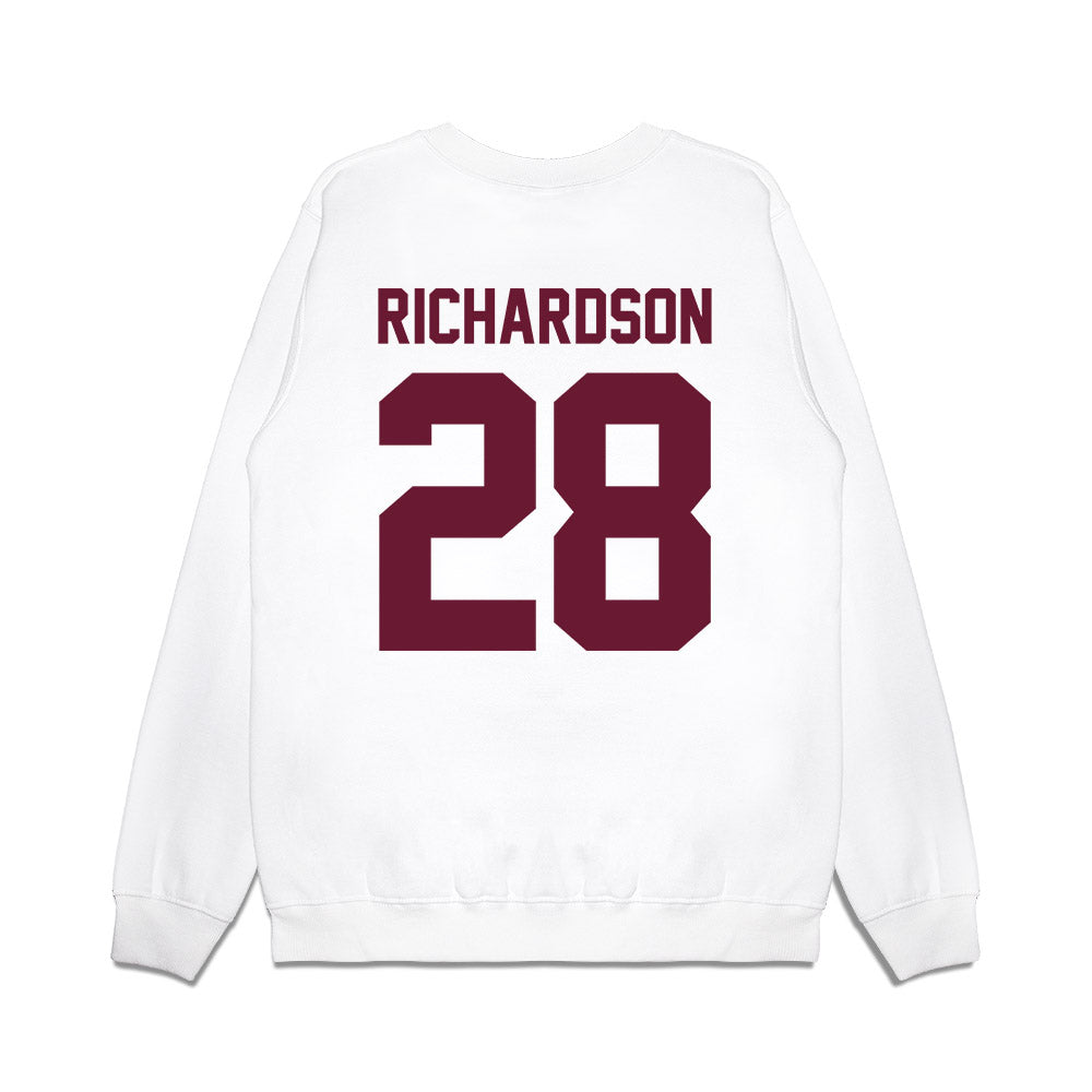 Minnesota - NCAA Football : Trason Richardson - Vintage Helmet Premium Crewneck Sweatshirt-1