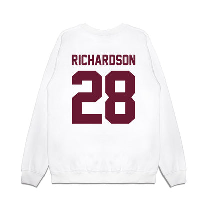Minnesota - NCAA Football : Trason Richardson - Vintage Helmet Premium Crewneck Sweatshirt-1