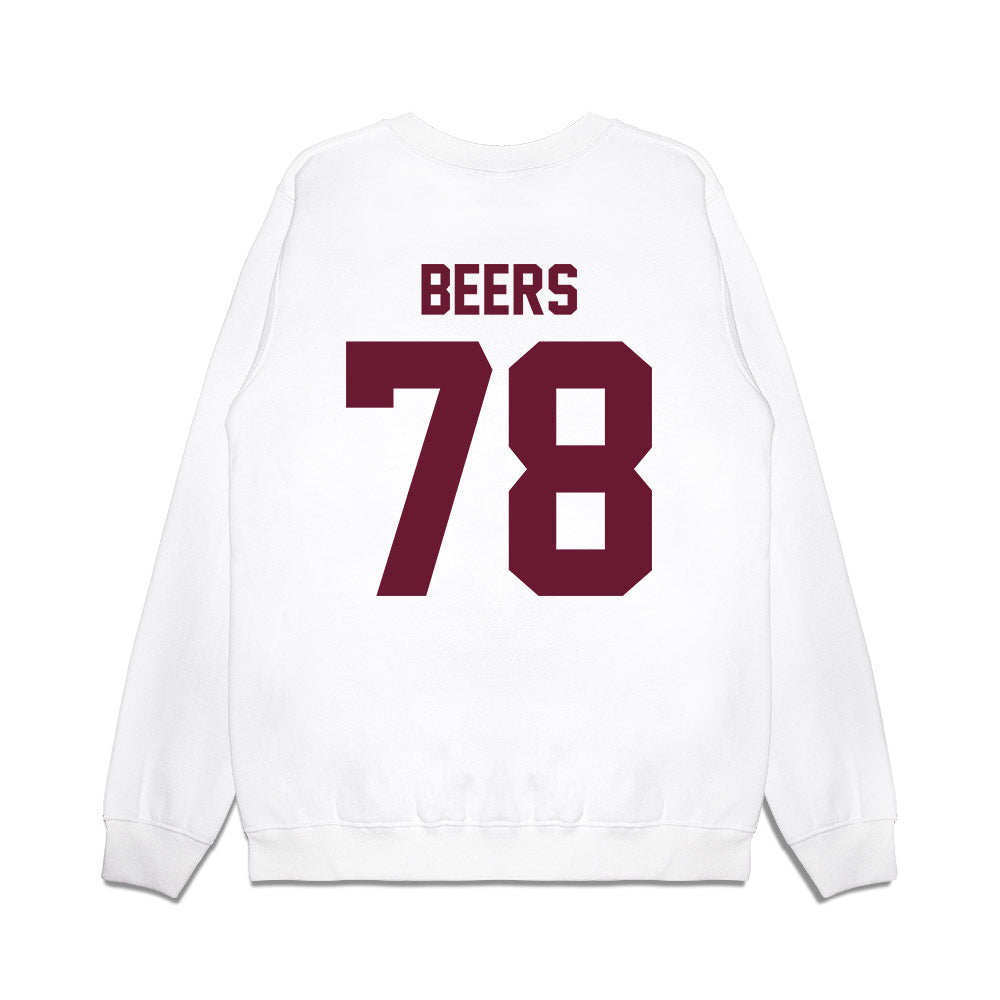 Minnesota - NCAA Football : Ashton Beers - Vintage Helmet Premium Crewneck Sweatshirt-1