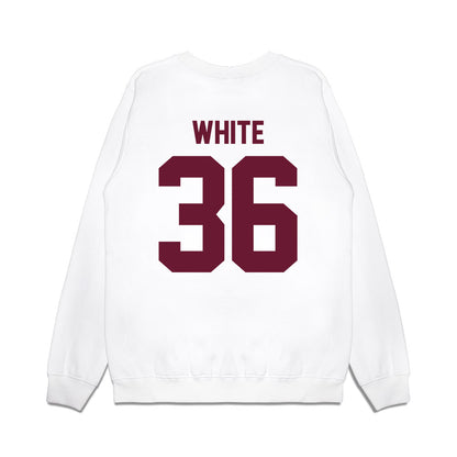 Minnesota - NCAA Football : Tavian White - Vintage Helmet Premium Crewneck Sweatshirt-1