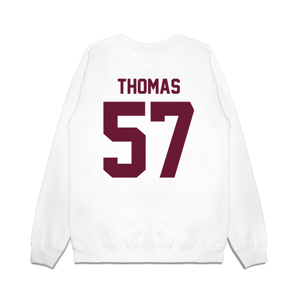Minnesota - NCAA Football : Aaron Thomas - Vintage Helmet Premium Crewneck Sweatshirt-1