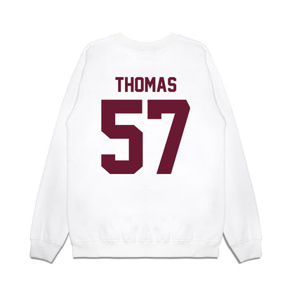 Minnesota - NCAA Football : Aaron Thomas - Vintage Helmet Premium Crewneck Sweatshirt-1