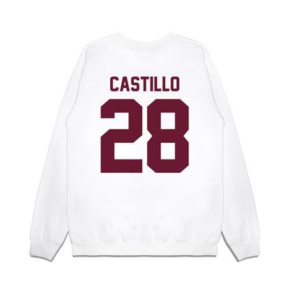 Minnesota - NCAA Football : Niko Castillo - Vintage Helmet Premium Crewneck Sweatshirt-1