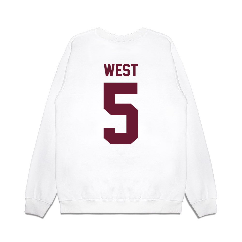 Minnesota - NCAA Football : Aydan West - Vintage Helmet Premium Crewneck Sweatshirt-1