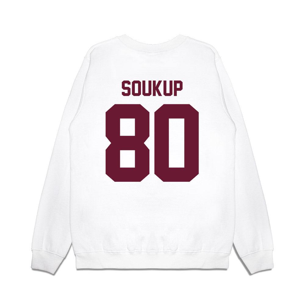 Minnesota - NCAA Football : Alan Soukup - Vintage Helmet Premium Crewneck Sweatshirt-1