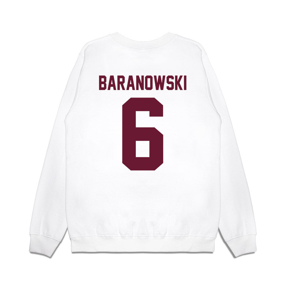 Minnesota - NCAA Football : Maverick Baranowski - Vintage Helmet Premium Crewneck Sweatshirt-1