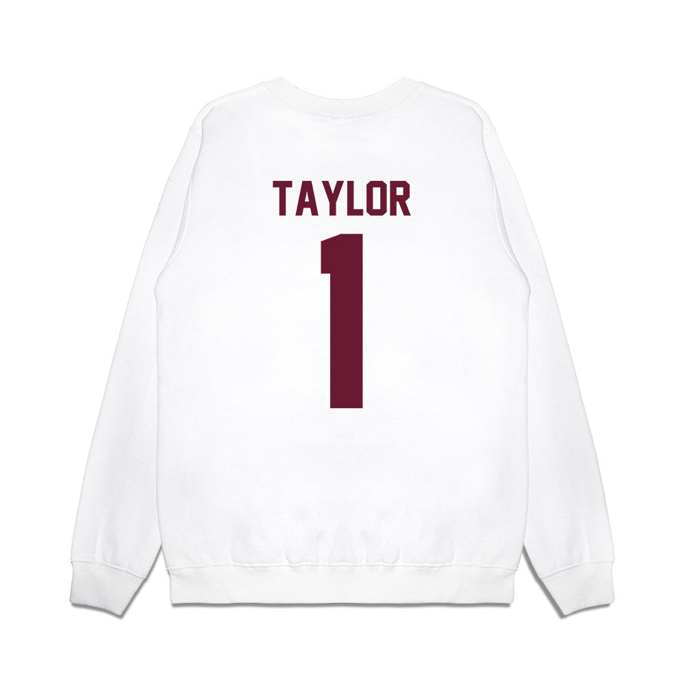 Minnesota - NCAA Football : Darius Taylor - Vintage Helmet Premium Crewneck Sweatshirt-1