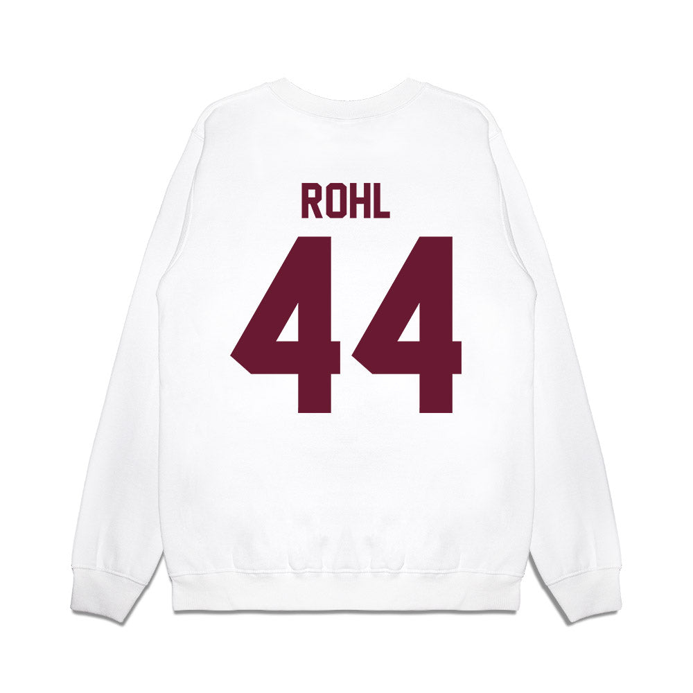 Minnesota - NCAA Football : George Rohl - Vintage Helmet Premium Crewneck Sweatshirt-1