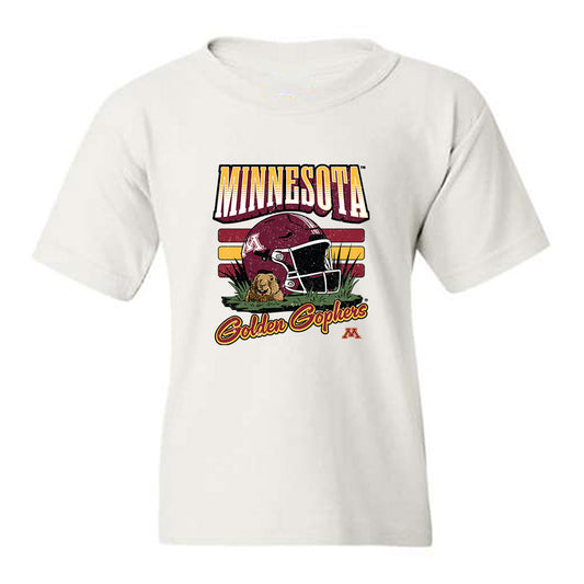 Minnesota - NCAA Football : Josiah Dozier - Vintage Helmet Youth T-Shirt-0