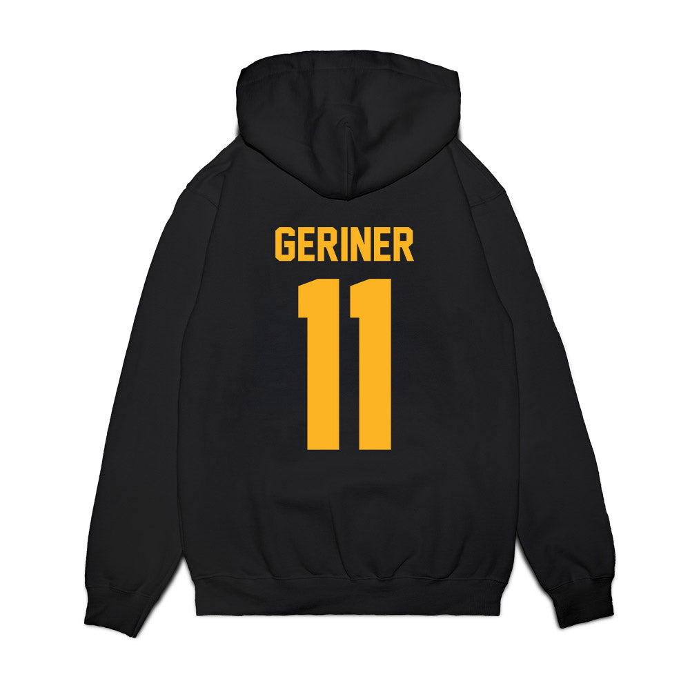 Pittsburgh - NCAA Football : Holden Geriner - Vintage Helmet Premium Hooded Sweatshirt-1