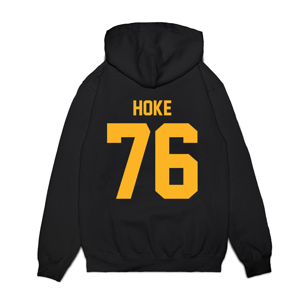 Pittsburgh - NCAA Football : Lincoln Hoke - Vintage Helmet Premium Hooded Sweatshirt-1