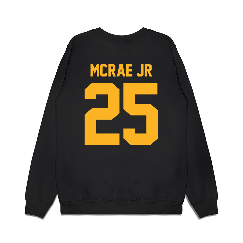 Pittsburgh - NCAA Football : Kentrail McRae Jr - Vintage Helmet Premium Crewneck Sweatshirt-1