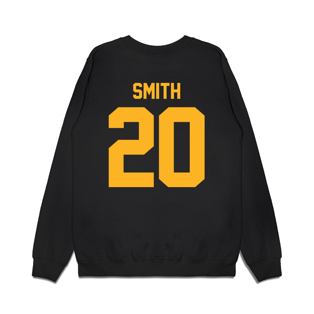 Pittsburgh - NCAA Football : synkwan smith - Vintage Helmet Premium Crewneck Sweatshirt-1