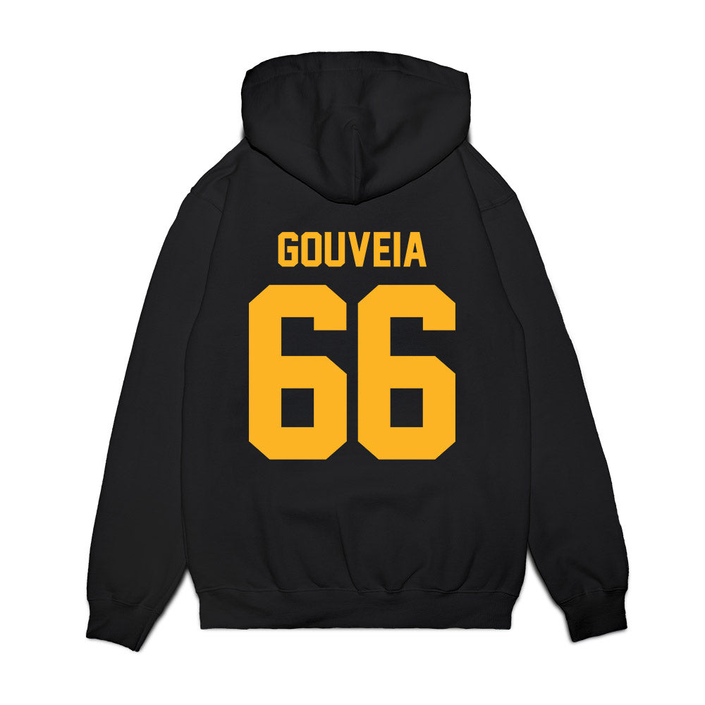 Pittsburgh - NCAA Football : Keith Gouveia - Vintage Helmet Premium Hooded Sweatshirt-1