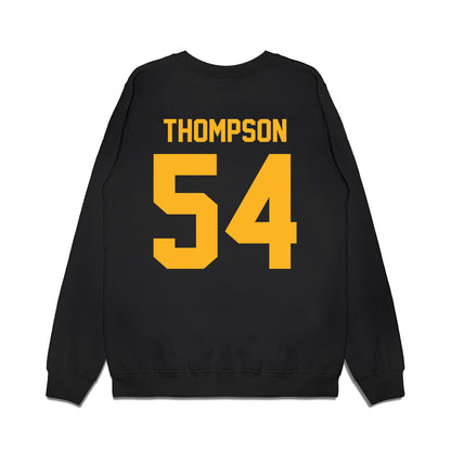 Pittsburgh - NCAA Football : Justin Thompson - Vintage Helmet Premium Crewneck Sweatshirt-1