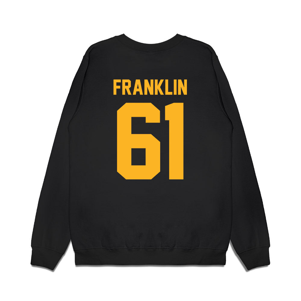 Pittsburgh - NCAA Football : Sean Franklin - Vintage Helmet Premium Crewneck Sweatshirt-1