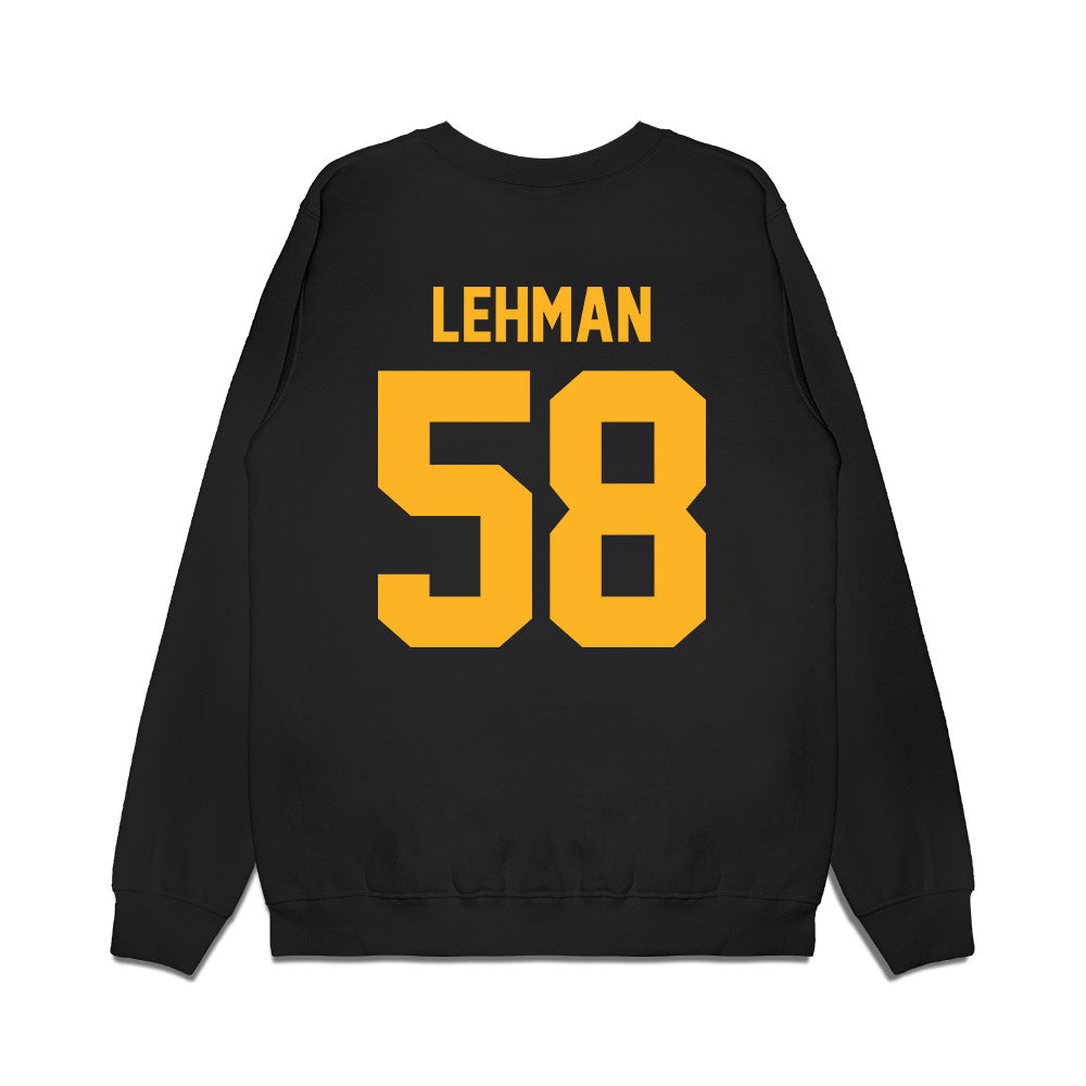 Pittsburgh - NCAA Football : Reston Lehman - Vintage Helmet Premium Crewneck Sweatshirt-1