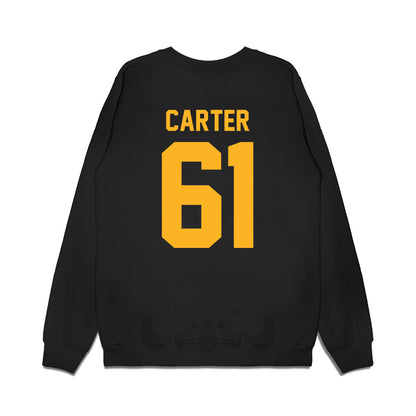 Pittsburgh - NCAA Football : Daniel Carter - Vintage Helmet Premium Crewneck Sweatshirt-1