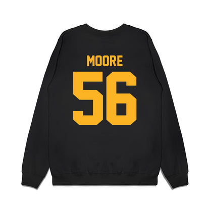 Pittsburgh - NCAA Football : Jaeden Moore - Vintage Helmet Premium Crewneck Sweatshirt-1
