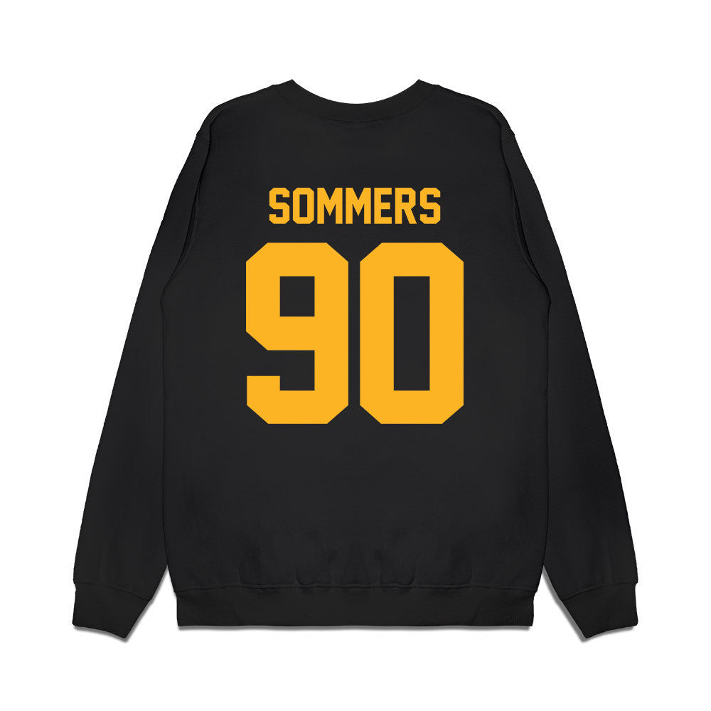 Pittsburgh - NCAA Football : Trevor Sommers - Vintage Helmet Premium Crewneck Sweatshirt-1