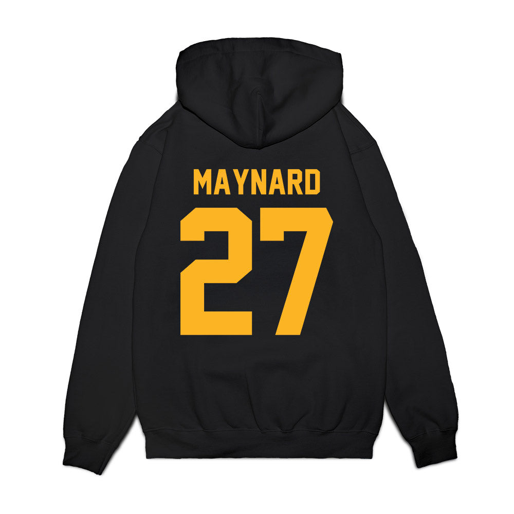 Pittsburgh - NCAA Football : Nigel Maynard - Vintage Helmet Premium Hooded Sweatshirt-1