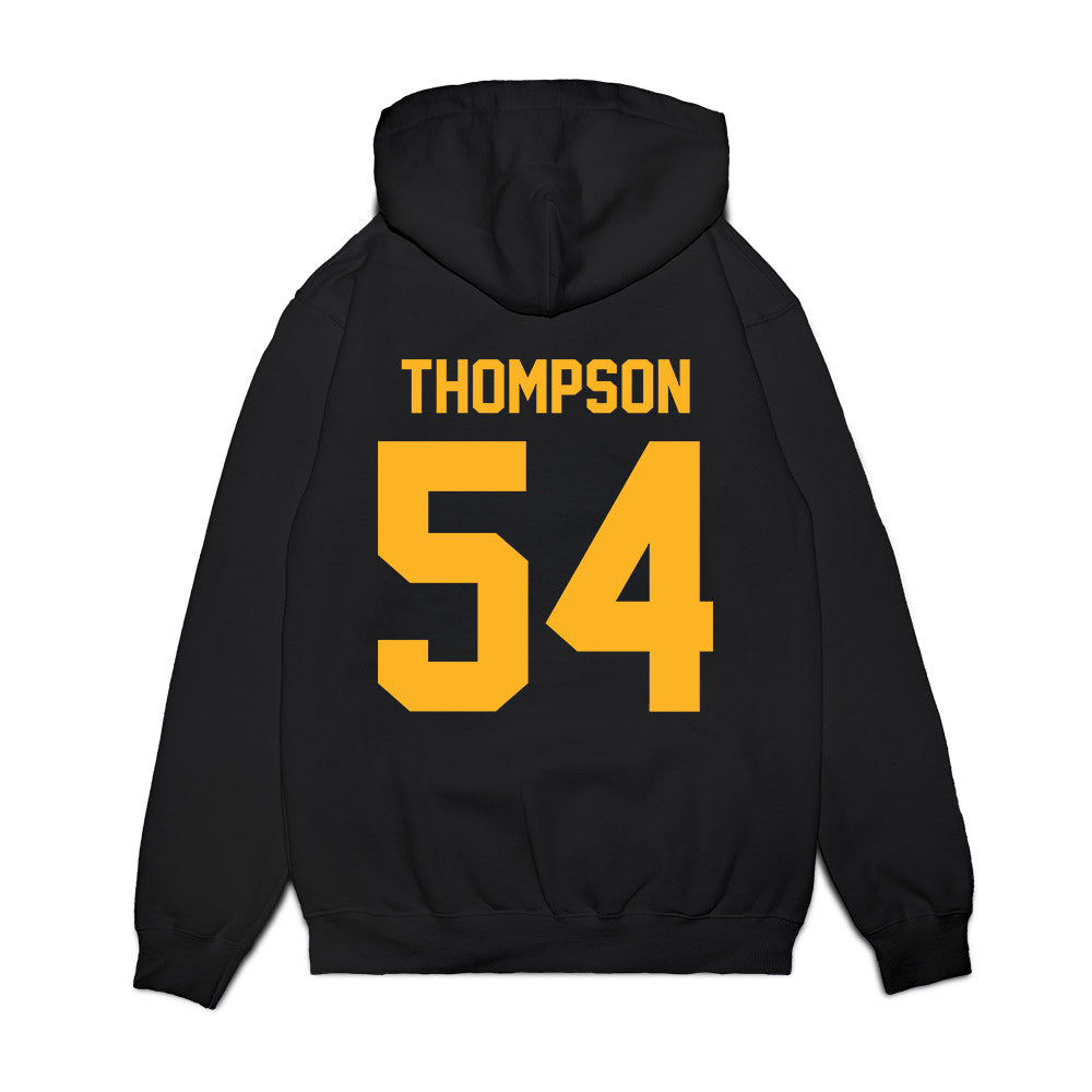 Pittsburgh - NCAA Football : Justin Thompson - Vintage Helmet Premium Hooded Sweatshirt-1