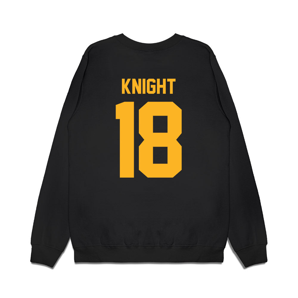 Pittsburgh - NCAA Football : Malik Knight - Vintage Helmet Premium Crewneck Sweatshirt-1